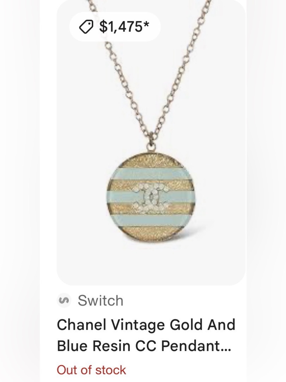 Authentic CHANEL Border Coco Necklace 13C 🌟 - Picture 15 of 15
